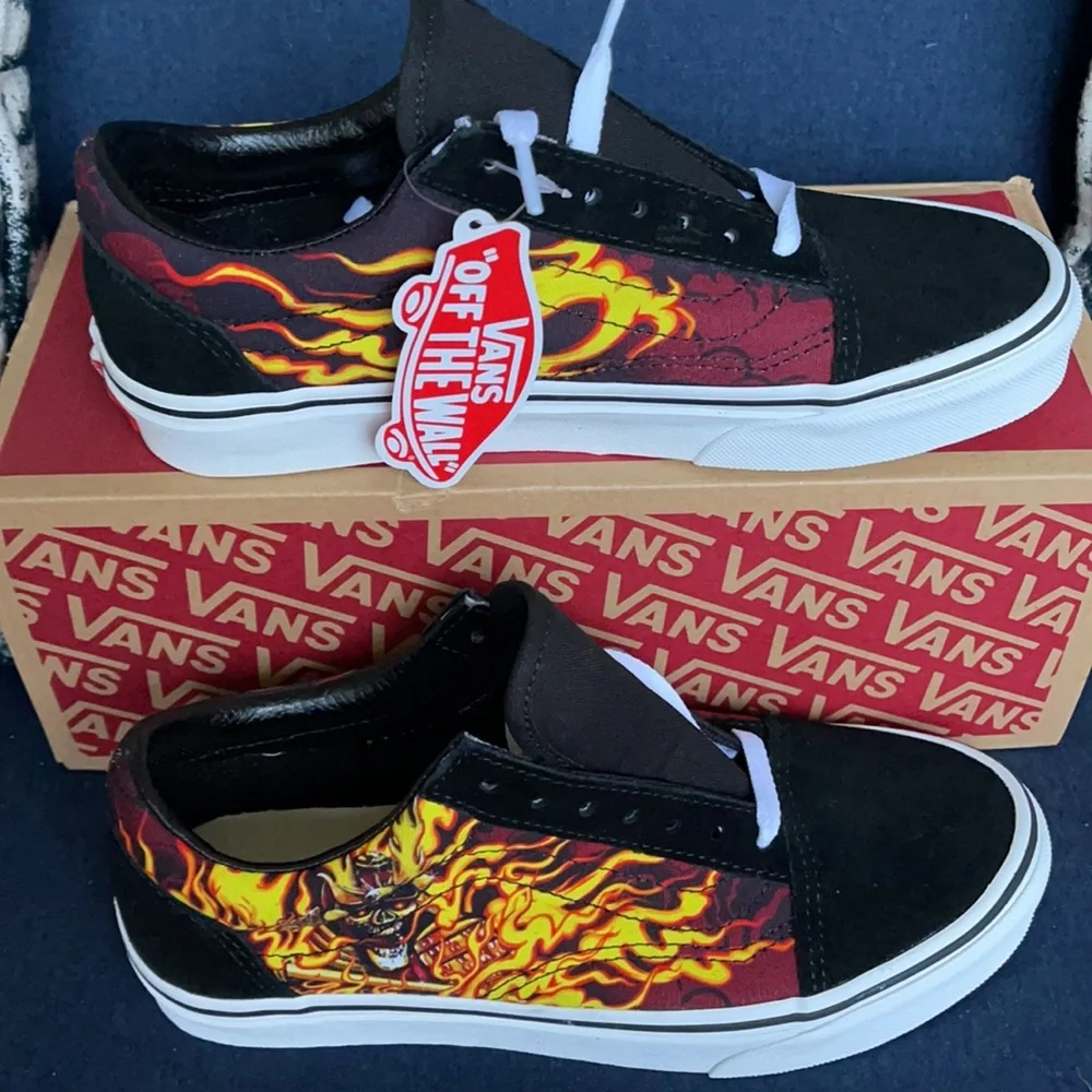 Vans Old Skool Samurai Rising Black/True White WMNS - Picture 2 of 16